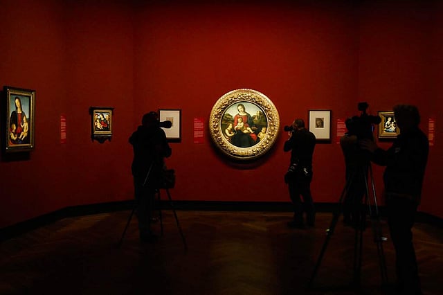 <em>A show of paintings by Raphael (AP Photo/Markus Schreiber)</em>