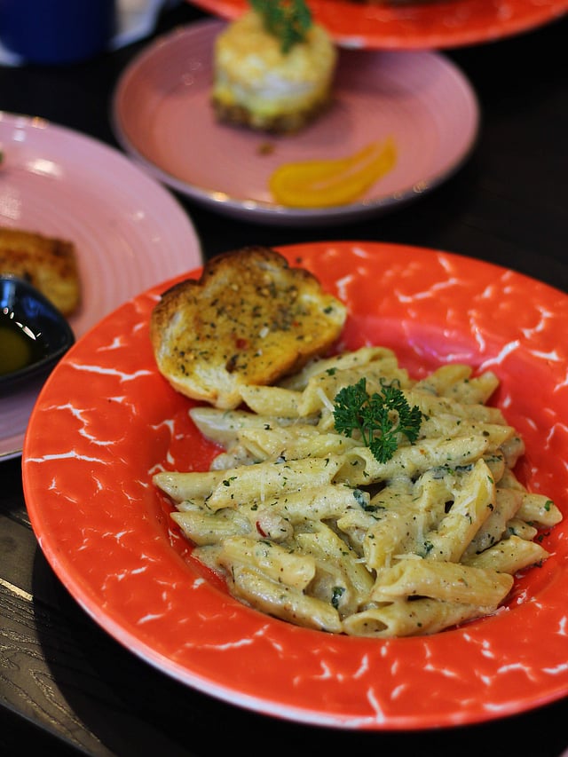 <em>A pasta dish at Tribe</em>