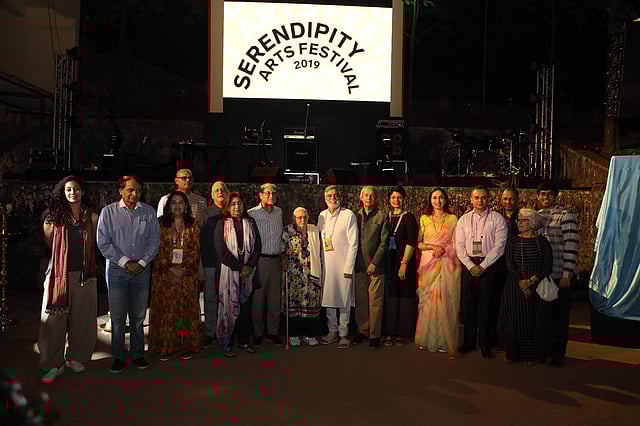 <em>Serendipity Arts Festival 2019: Group photo of curators</em>