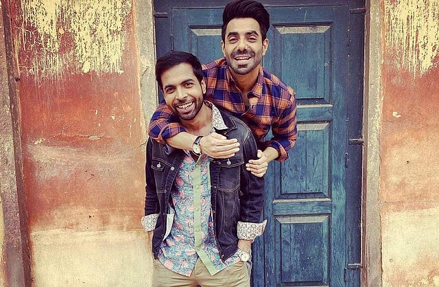 <em>Aparshakti Khurana with Abhishek Banerjee</em>