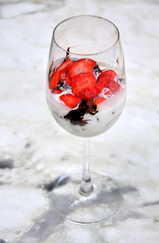 Fruits and Ice Cream