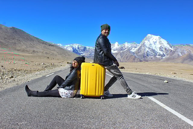 Esha and Vikash in Sikkim