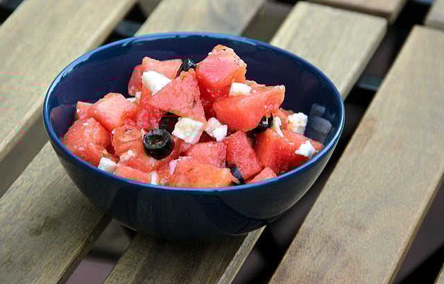 Watermelon and Feta