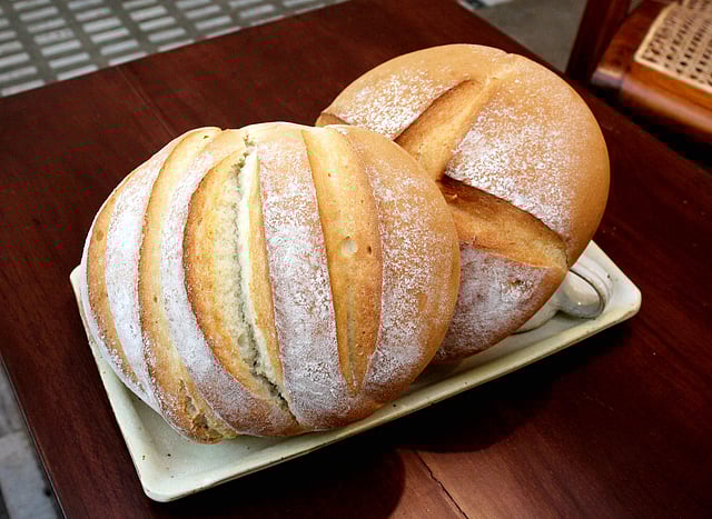 Sourdough bread at Cafe Cakebee