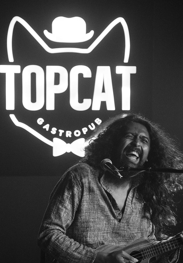 <em>Musician Arko Mukhaerjee</em>