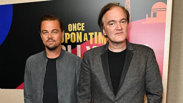 Leonardo DiCaprio and Quentin Tarantino