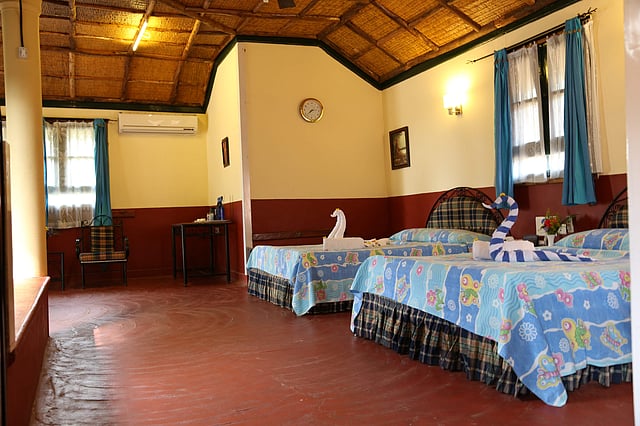 Interiors of the cottage