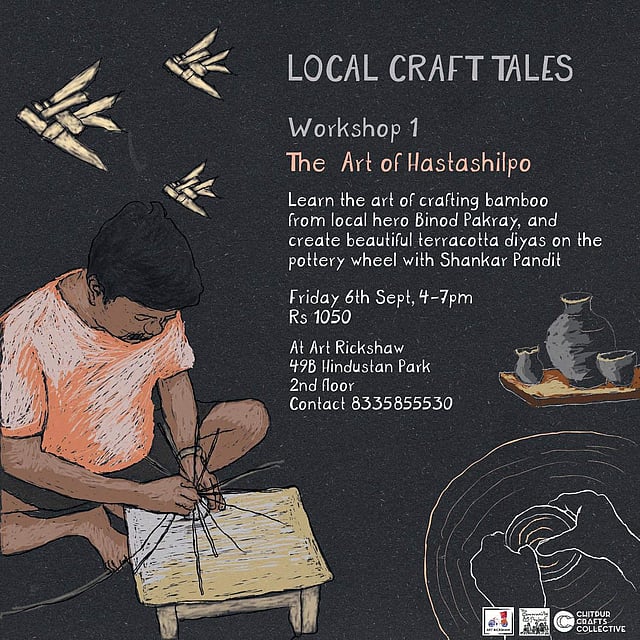 <em>You can learn the art of bamboo craft and terracotta this weekend</em>