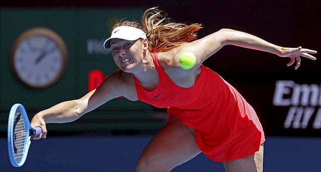 <em>Maria Sharapova (AP Photo/Lee Jin-man)</em>