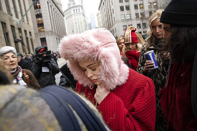 <em>Rose McGowan (AP Photo/Mark Lennihan)</em>