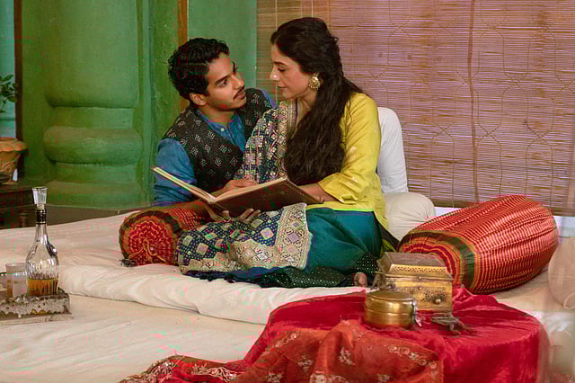 <em>Ishaan Khatter and Tabu in A Suitable Boy</em>