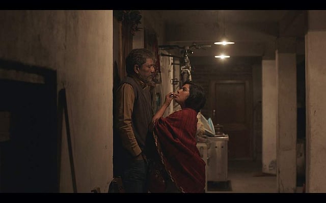 <em>A still from Nirvana Inn</em>