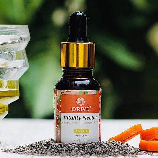 <em>Anti-ageing face oil from Orive</em>