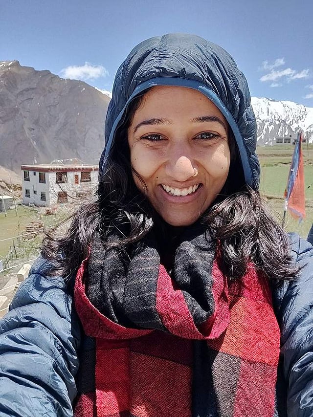 <em>Munmun at Kibber village in Spiti Valley</em>