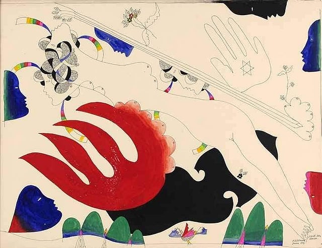 <em>A work of art from P Khemraj (Image: DAG)</em>