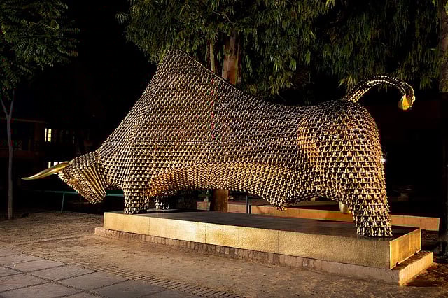 <em>The bull installation</em>