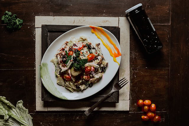 <em>Garden salad</em>