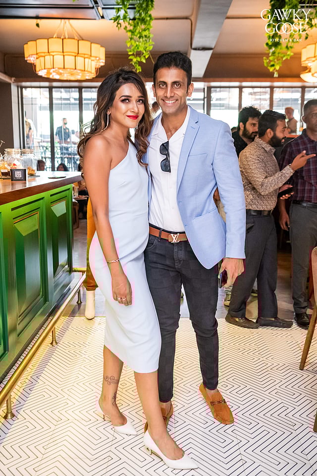Swetha Gowda and Kiran Kumar, owners of Gawky Goose