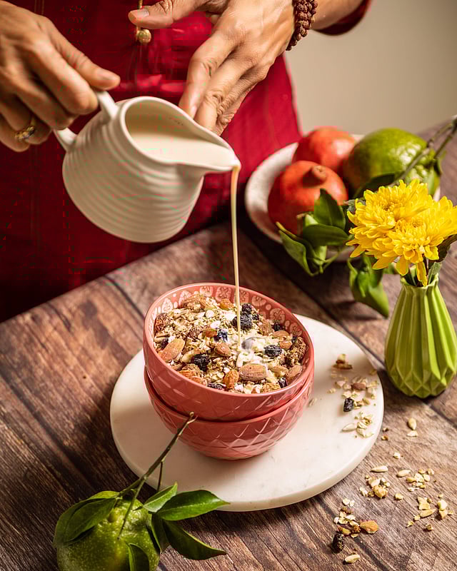 Homemade healthy Granola 