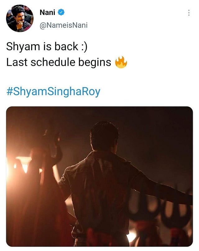 Nani's tweet