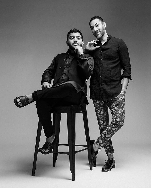 <em>Ritviz </em>& <em>Nucleya</em> | Pic Credit: Anirudh Agarwal