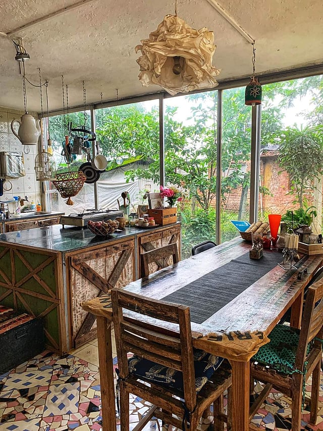 Inside look of Sapna Bhavnani's PurrOm Healing Centre, in Kamshet near Mumbai