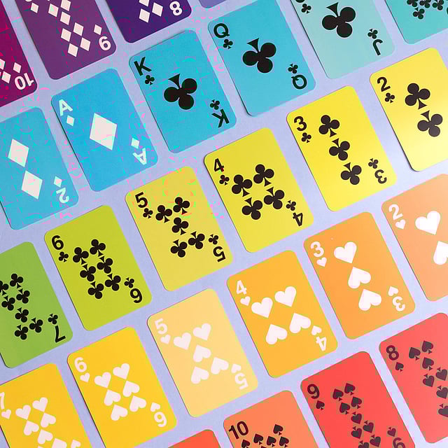 Rainbow Playing Cards