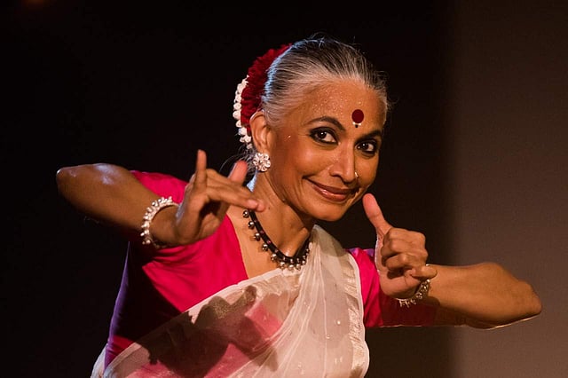 Bijayini Satpathy during one of her stage performances