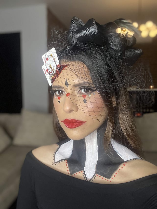 <em>Paloma all dressed up for Halloween</em>