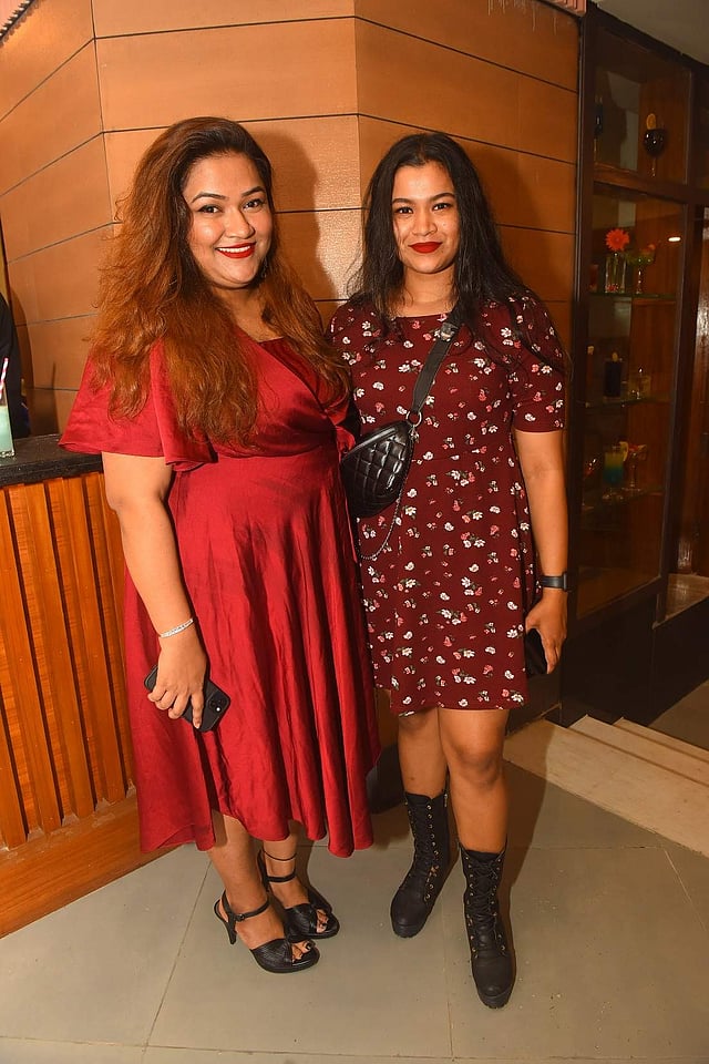 <em>Swathi & Deepthi at The Big Barbeque launch</em>