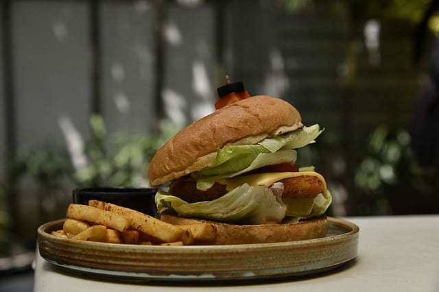 Barbecue Chicken Burger