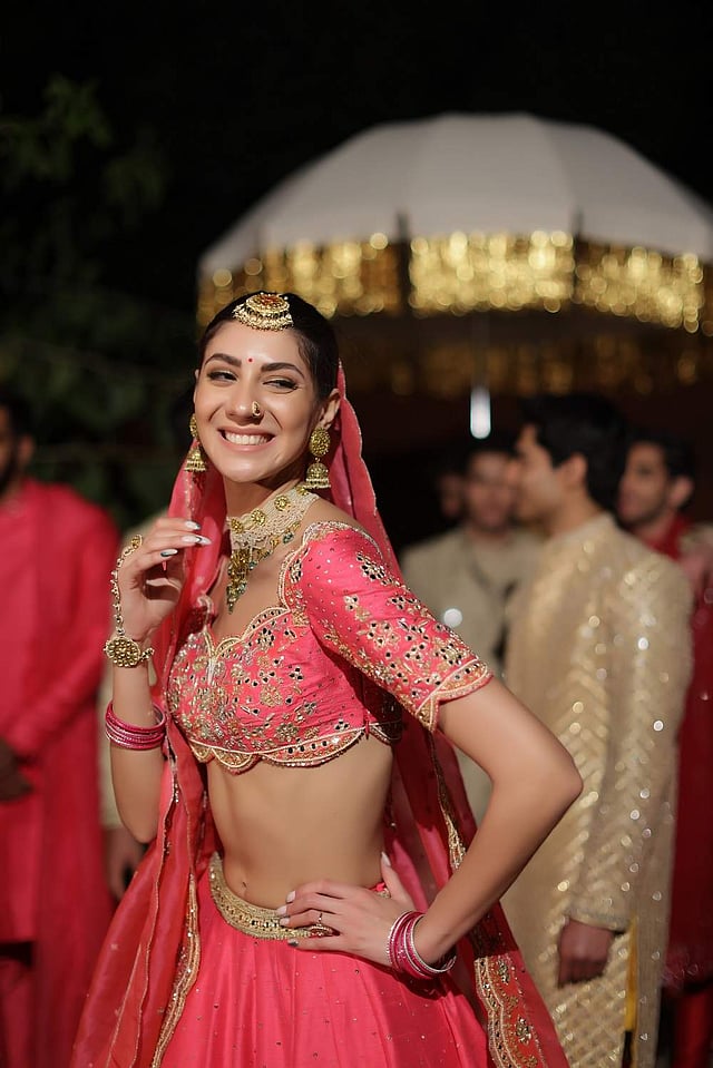 <em>Abhinav Mishra's bridal couture edit</em>