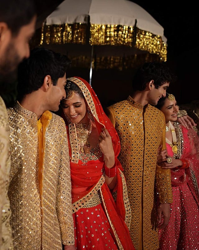 <em>Abhinav Mishra's bridal couture edit</em>