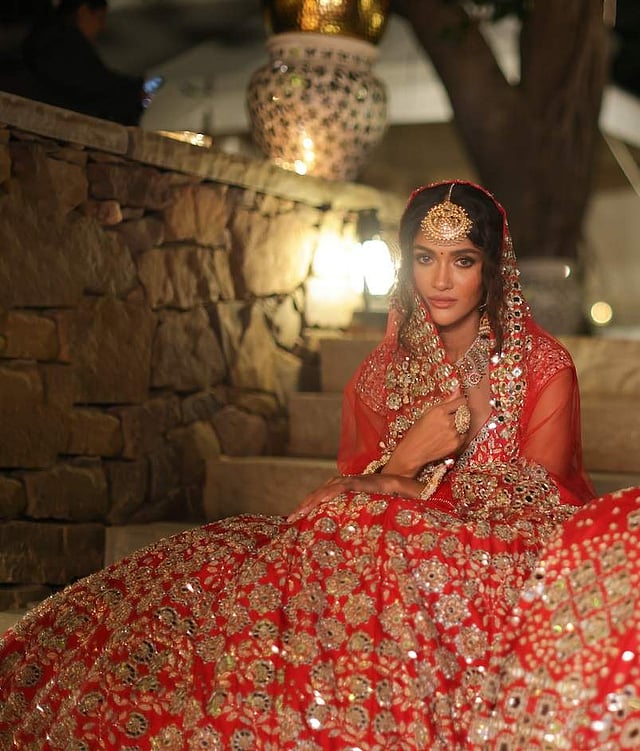 <em>Abhinav Mishra's bridal couture edit</em>