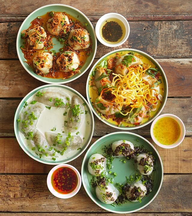 There are a variety of dumplings on offer and each is as delicious as they come
