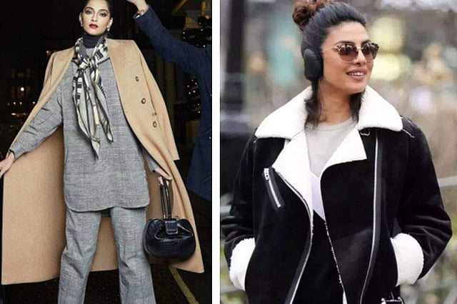 <strong>(L-R) Sonam Kapoor Ahuja, Priyanka Chopra</strong>