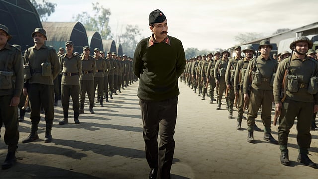 A still from Sam Bahadur