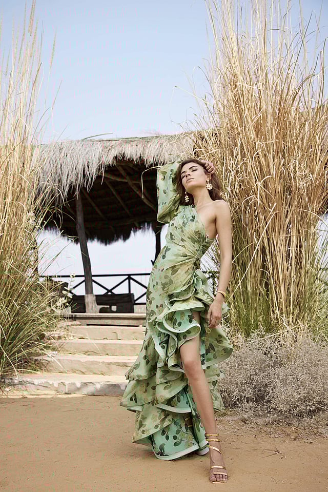 Ruffle dress