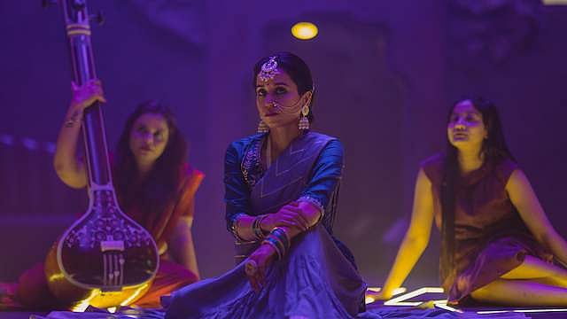 <strong>Playing vampire courtesan Meera</strong>