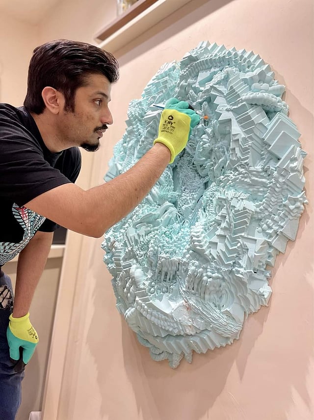 Viraag Desai in action
