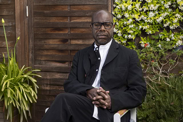 <strong>Director Steve McQueen poses for portrait photographs for the film<em> Occupied City </em></strong>