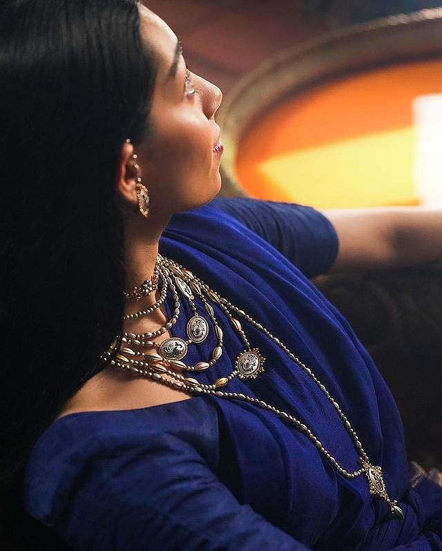 Necklace inspired by Chalukya queen, Rani Lokmahadevi
