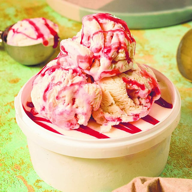 <em>Scoops of Bun Butter Jam</em>