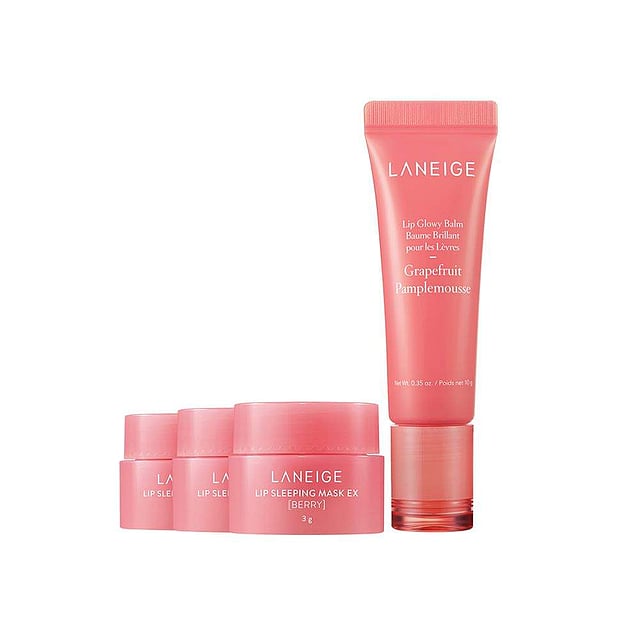 <em>Laneige lip balm and masks</em>