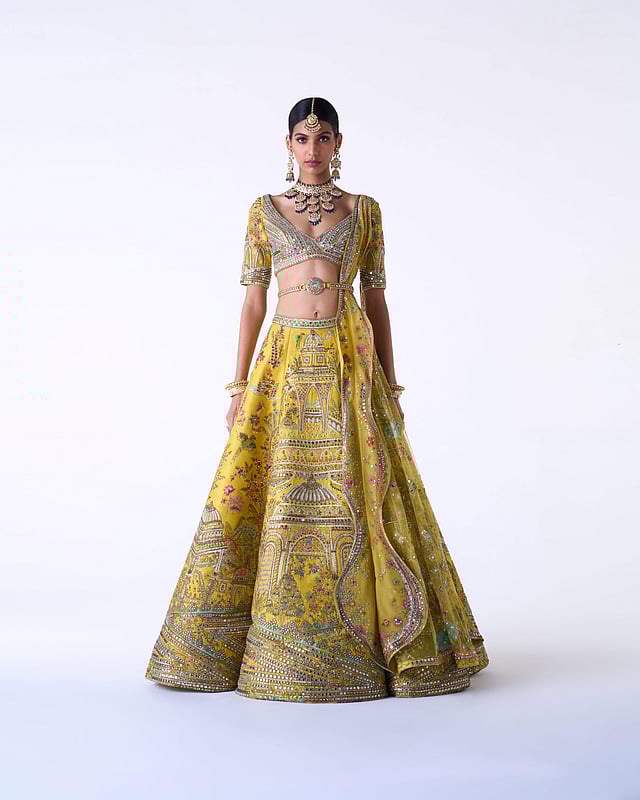 Bridal wear by Sulakshana Monga