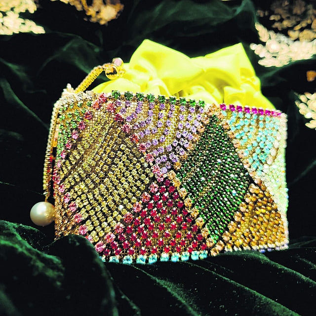 <em>Rosantica Mini Holli Multicolour Patchwork Bag </em>