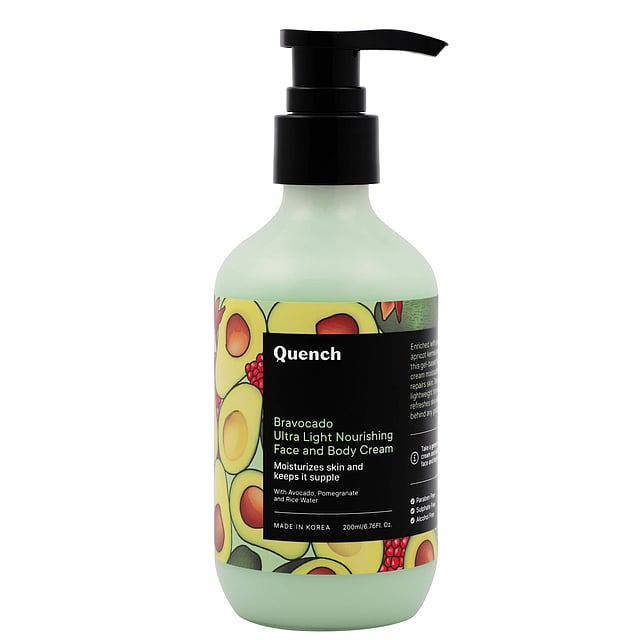 Bravocado Ultra Light Nourishing Face and Body Cream