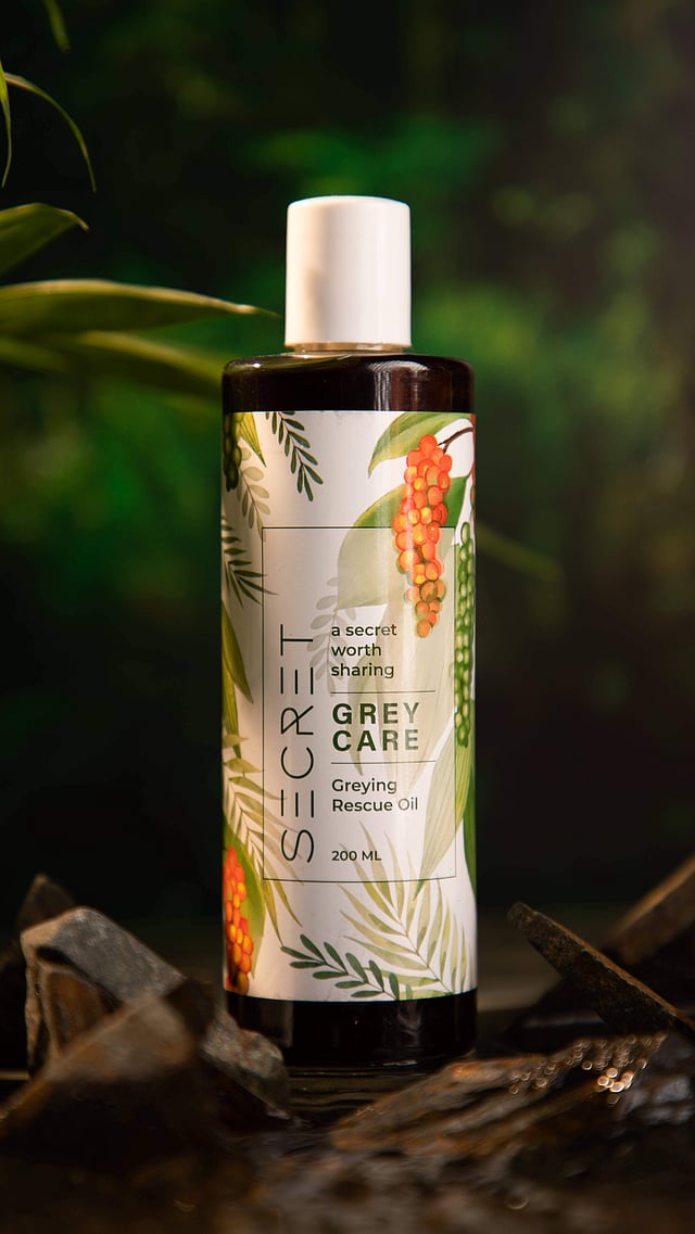 Secret Haircare Grey Care Hair Oil