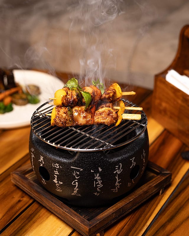 <strong>Sambal Grilled Chicken Skewers</strong>