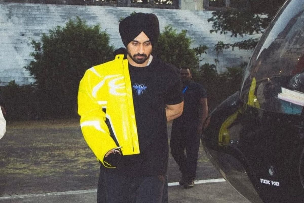 Diljit Dosanjh turns heads in a Balenciaga neon racer jacket worth